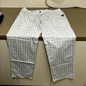 White Plaid Pants travis Mathews